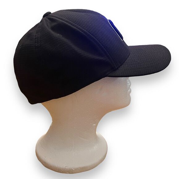 Travis Mathew Baseball Cap Black White‎ FlexFit Mens Sz L XL Yupoong - Picture 5 of 7